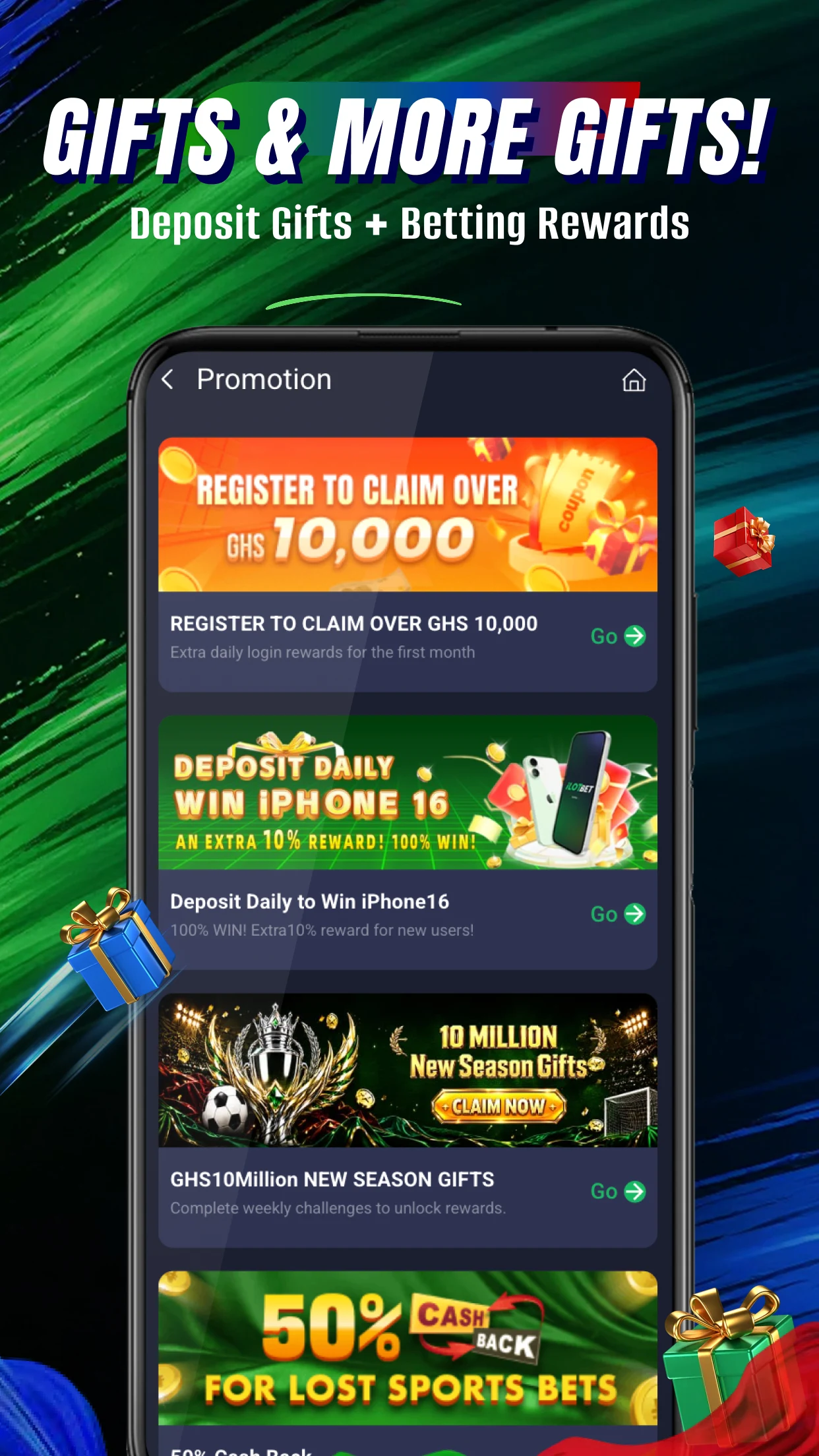 iLOTBet - Sports Betting App screenshot